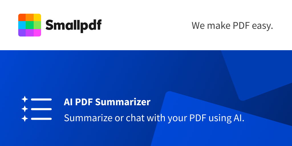 Pdf ai insights for free smallpdf